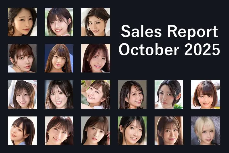  JAV Sales Report - October 2025 - Will Kanna Seto Ever Be Dethroned?