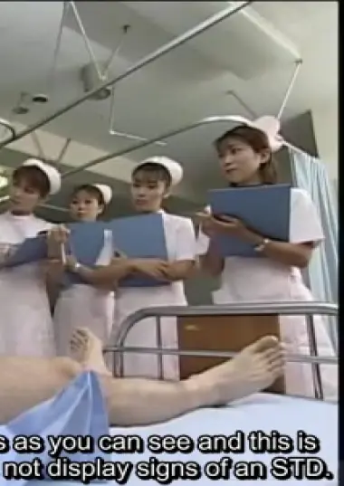 Japanese nurses penis inspection seminar