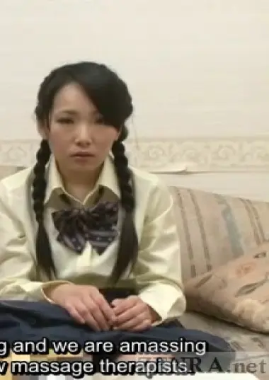 Japanese schoolgirl interviewed