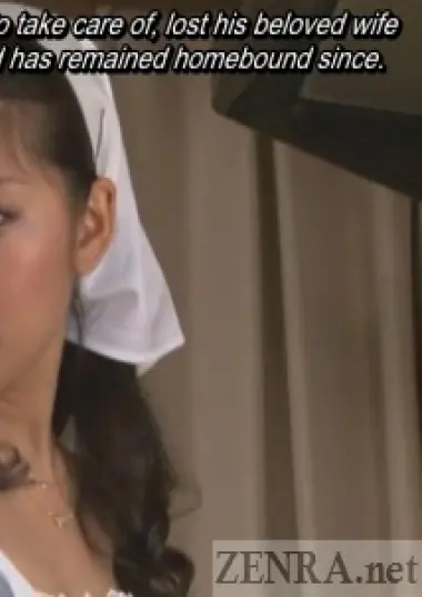 Caring Japanese maid