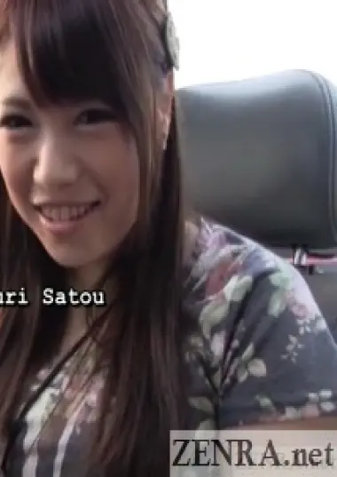 Yuri Satou in car
